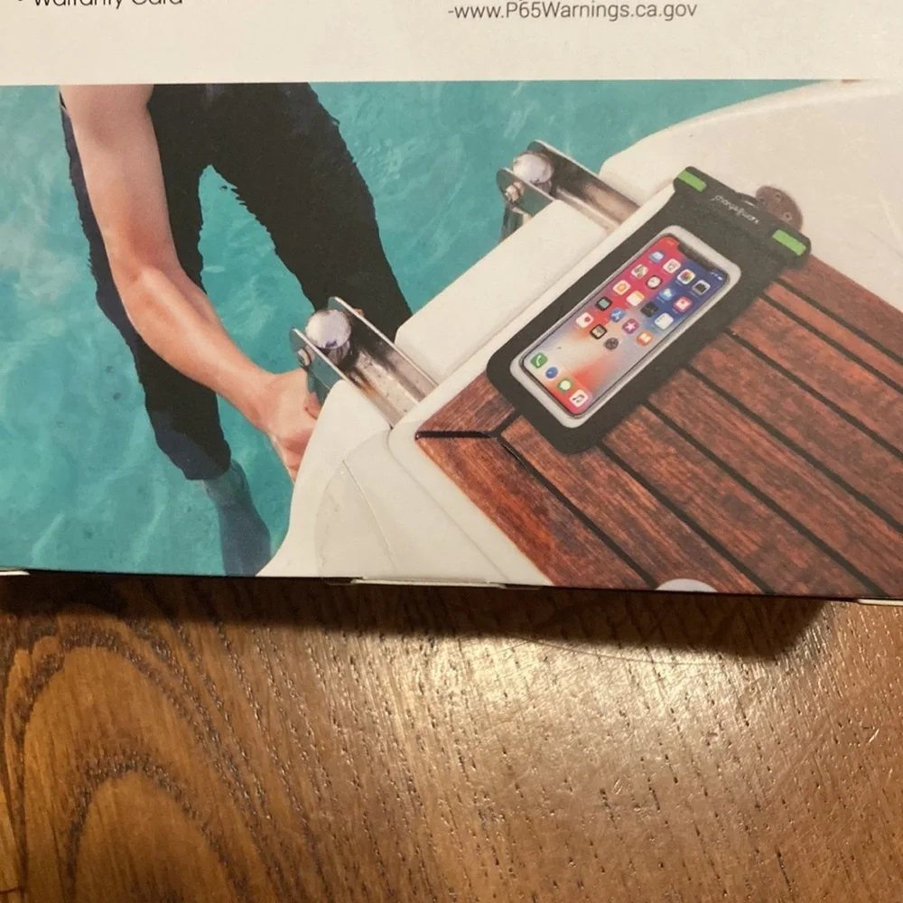 dup🌸NIB CHARGE WORX Waterproof Bag for smartphone - up to 6.5”